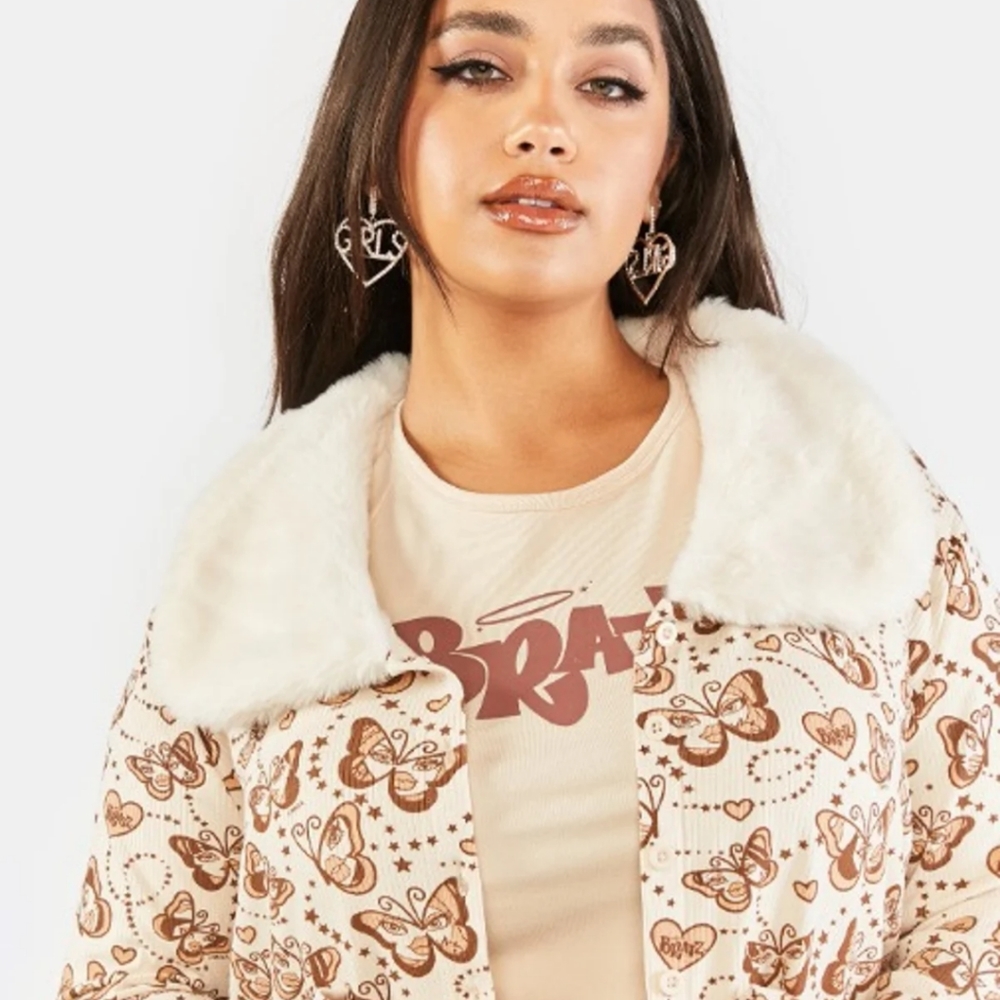 Dolls Kill x Bratz Rep the Realest Butterfly Cardigan